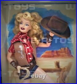 Way Out West Blonde Barbie Doll Pin-Up Girls Collection Platinum Label K3162