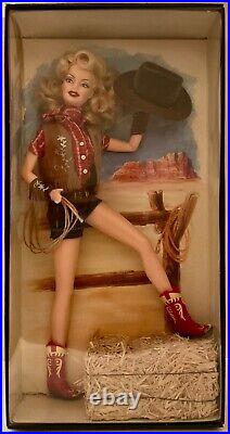 Way Out West Blonde Pin-Up Girls Collection Barbie Doll PLATINUM LABEL NRFB