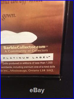 White Chocolate Obsession Barbie, Platinum Label, Mint Box