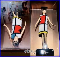 YSL Yves Saint Laurent Platinum Label Mondrian Barbie Doll NRFB MINT GMC97