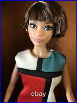 Yves Saint Laurent Mondrian 2018 Model Muse Platinum Label Mattel Barbie Doll