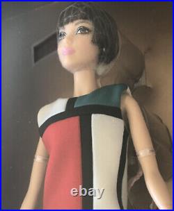 Yves Saint Laurent YSL Designer Platinum Label Barbie Doll & COA With Stand