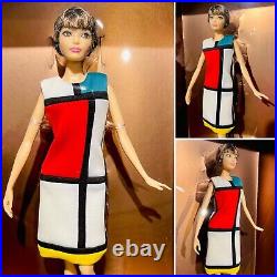 Yves Saint Laurent YSL Mondrian? Platinum Label Barbie Doll Factory Sealed GMC97