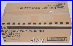 Yves St Laurent Barbie Doll NRFB Safari Jacket Shipper Mint Condition FJH71